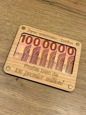 Cadre en bois personnalisé – Cadeau original pour toutes occasions